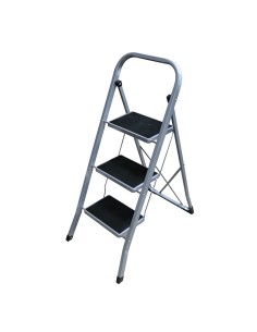 ESCALERA ACERO 3 PELDAÑOS HABITEX