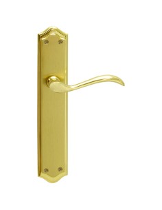 MANILLA C/PLACA LATÓN. 49xh270 mm.