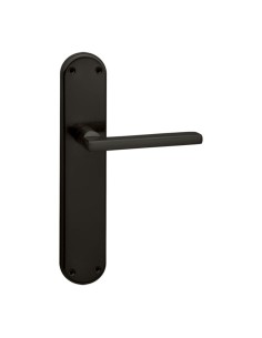 MANILLA. C/ PLACA. 45xh242 mm. NEGRO.