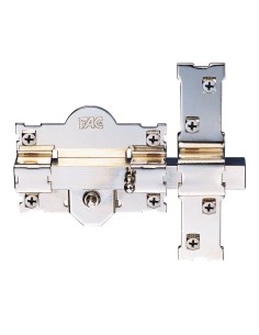 CERROJO 201-R/80 NIQUEL