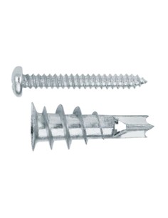 TACO METÁLICO + TORNILLO P. YESO 13x32