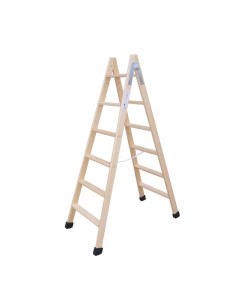 ESCALERA MADERA 4 PELDAÑOS, CON TACOS